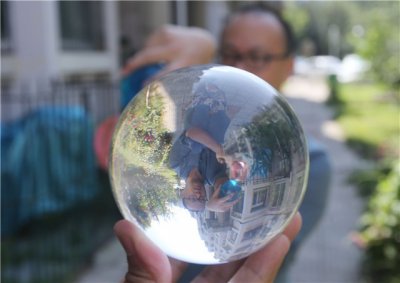 ​高手在民间，炫酷水晶球