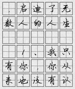 司马彦硬笔行书作品欣赏，这个风格挺好看的