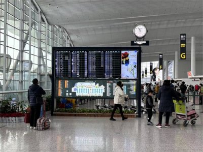 ​春运机票价格有着数，广州飞上海机票0.8折150元起