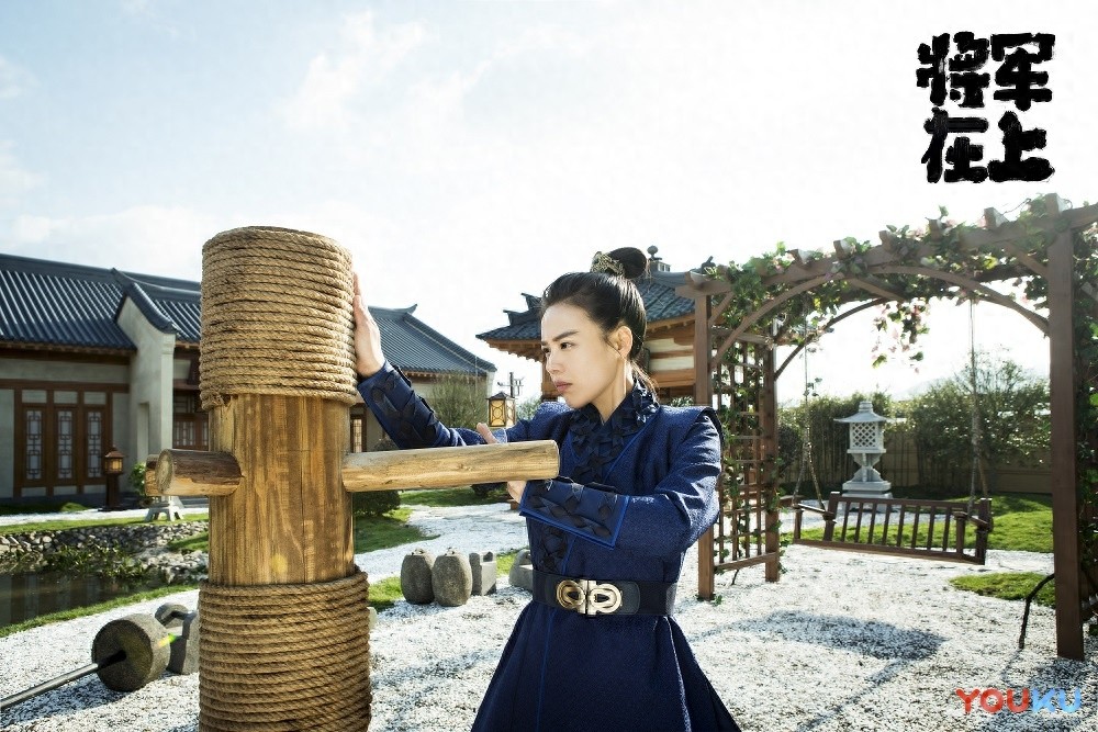马思纯《将军在上》叶昭古装图片，英姿飒爽男女通吃
