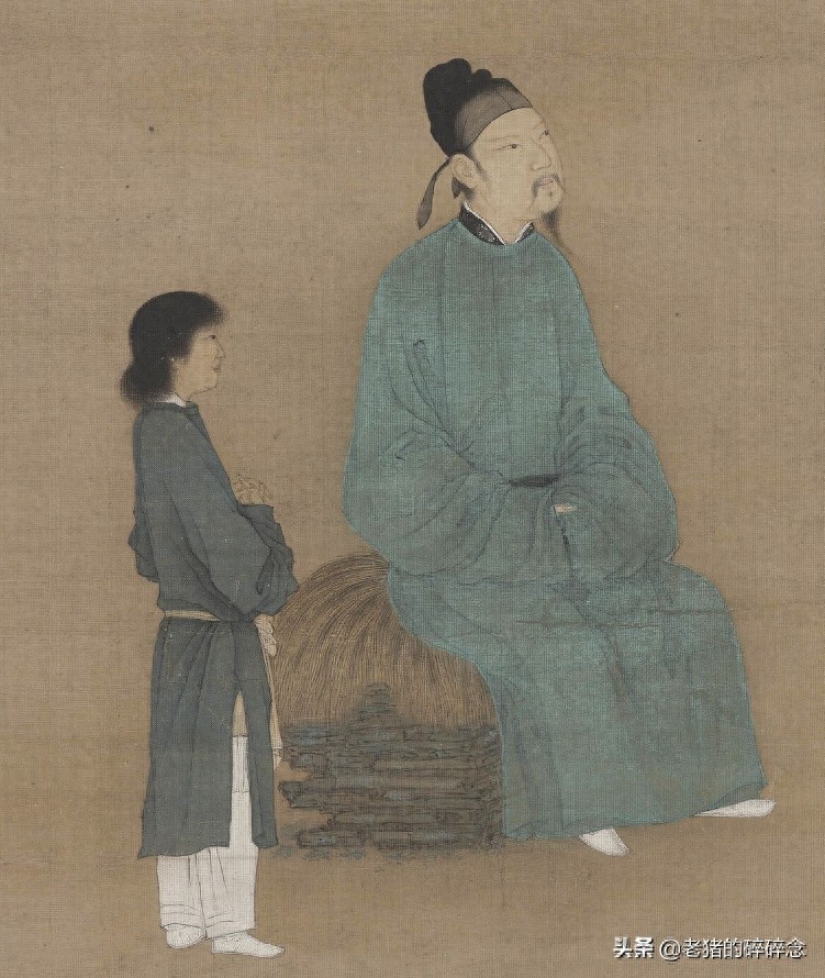 北京故宫博物院的镇馆之宝，宋徽宗亲自创作的“听琴图”