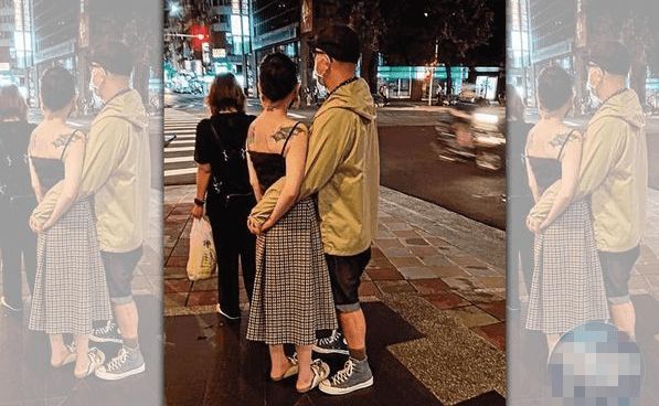 大S具俊晔出街十指紧扣被拍 俩人街头搂腰感情甜蜜