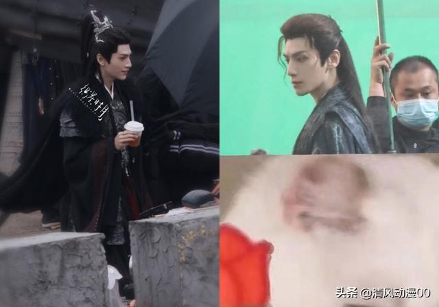 罗云熙《长月烬明》饭拍路透图 长月烬明主演杀青路透(7)